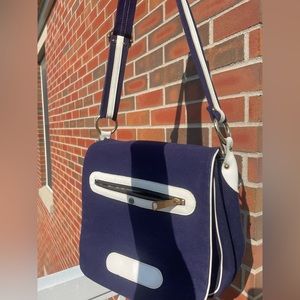 Vintage 80s messenger bag